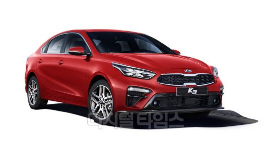 '2020 신차품질조사'(IQS)에서 세그먼트 최우수 품질상을 수상한 K3(현지명 포르테).  기아자동차 제공